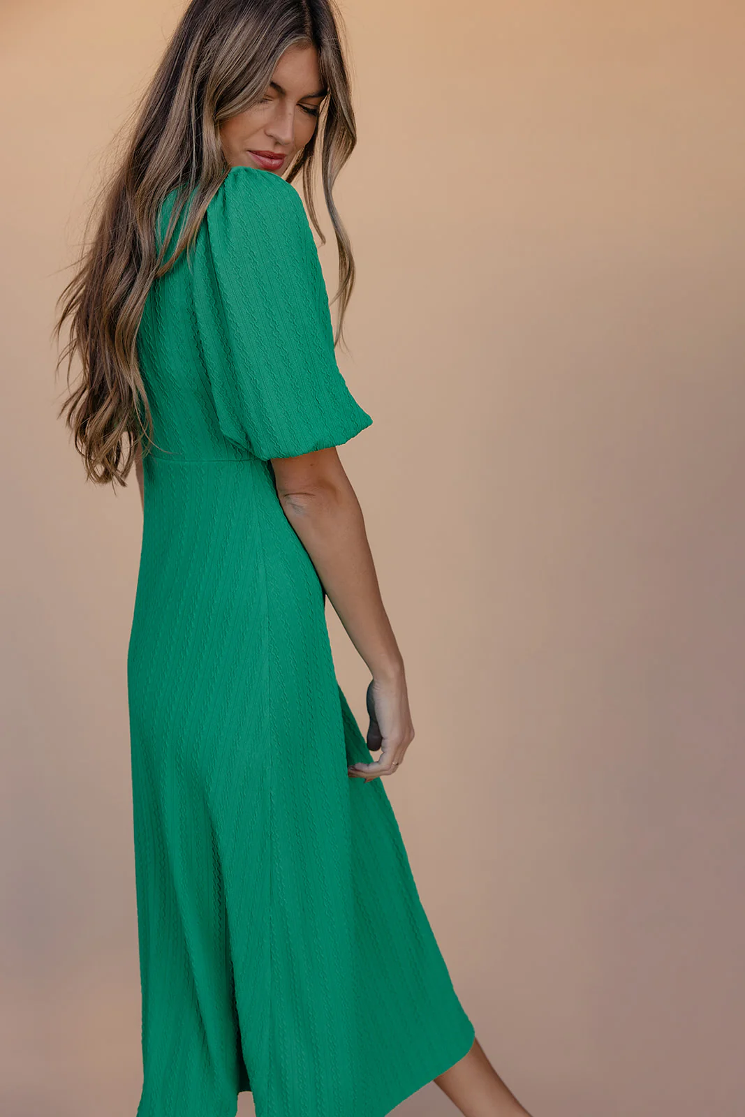 Lucky Charm Puff Sleeve Dress - Image 7