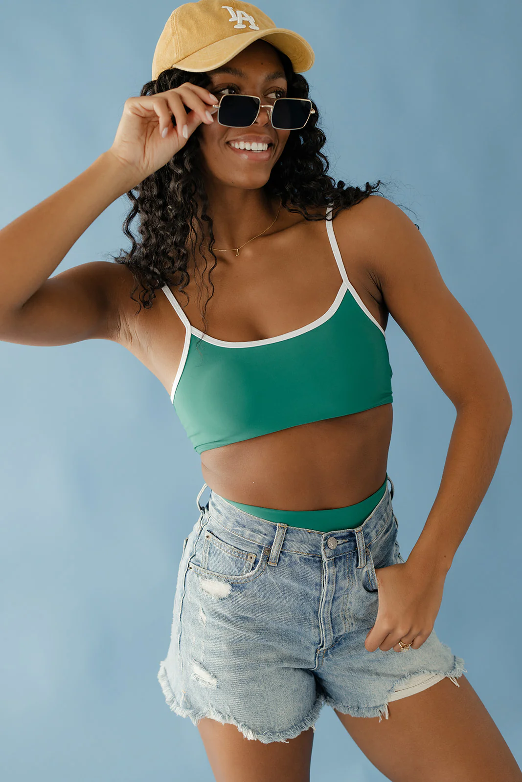 Lucky Lady Retro Bikini Top - Image 2