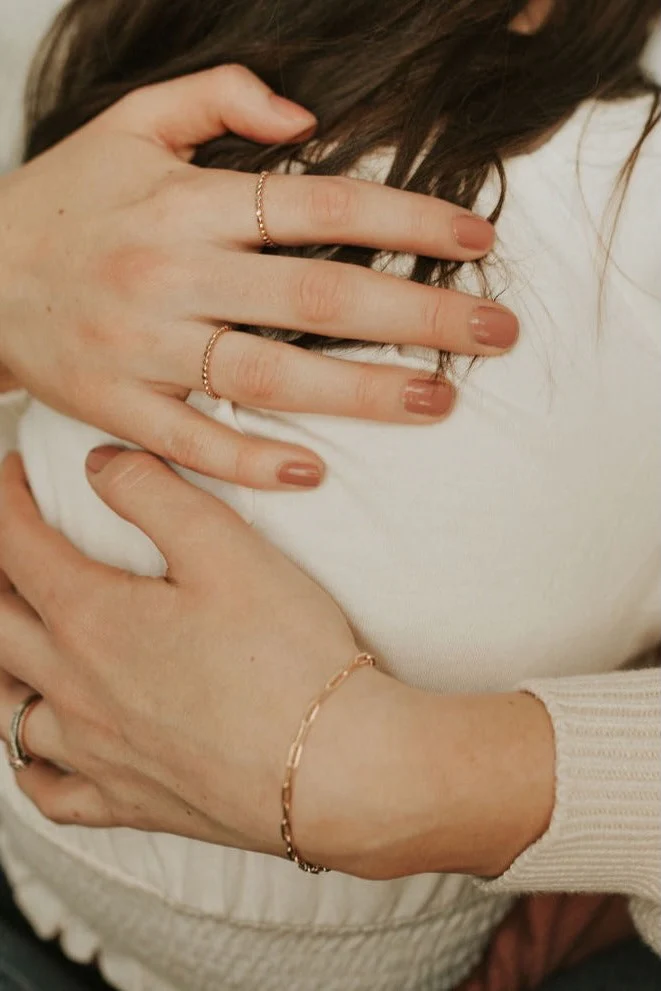 Madeline Gold Filled Paperclip Bracelet - Image 3