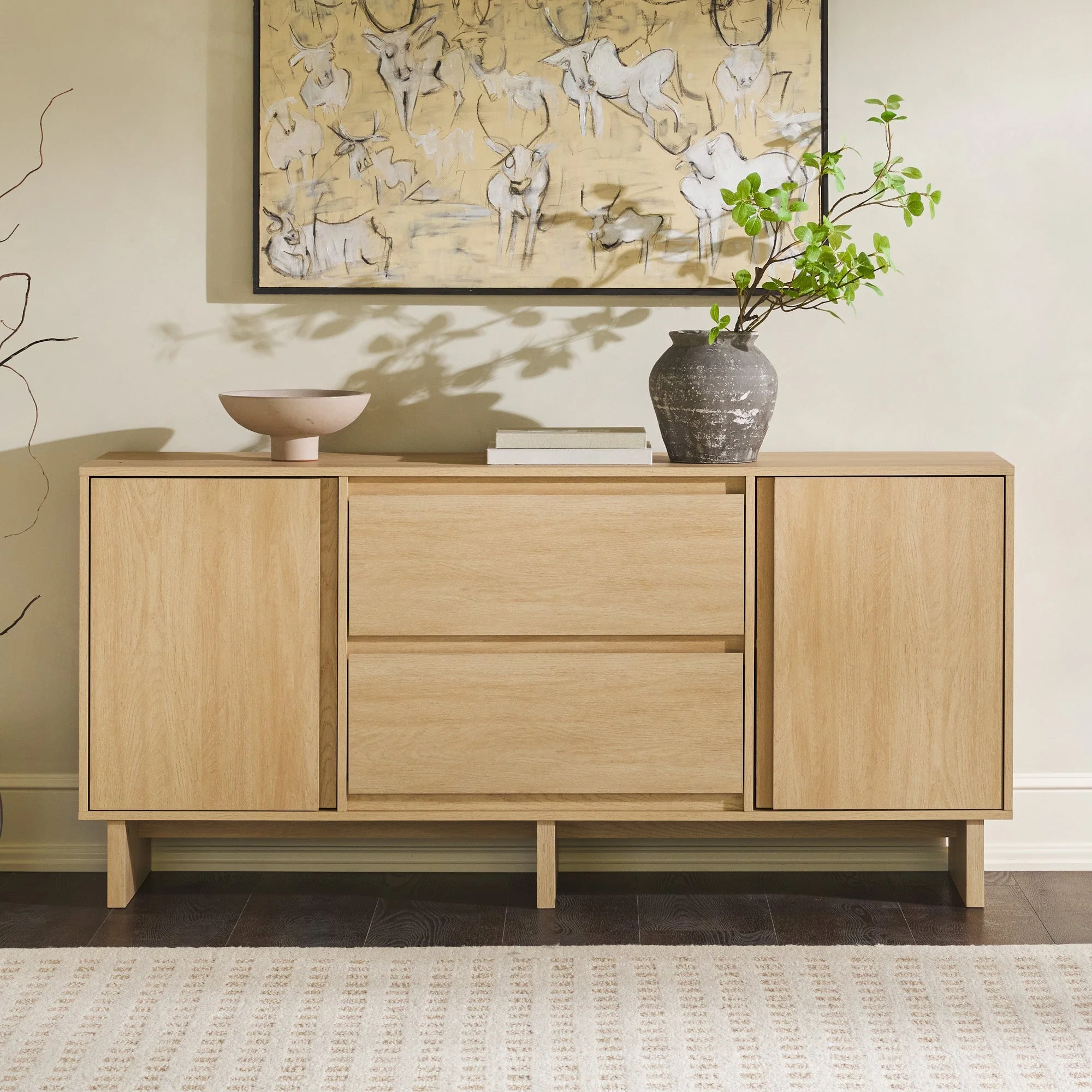 Maja 63" Minimalist Scandi Sideboard / TV Stand - Image 8