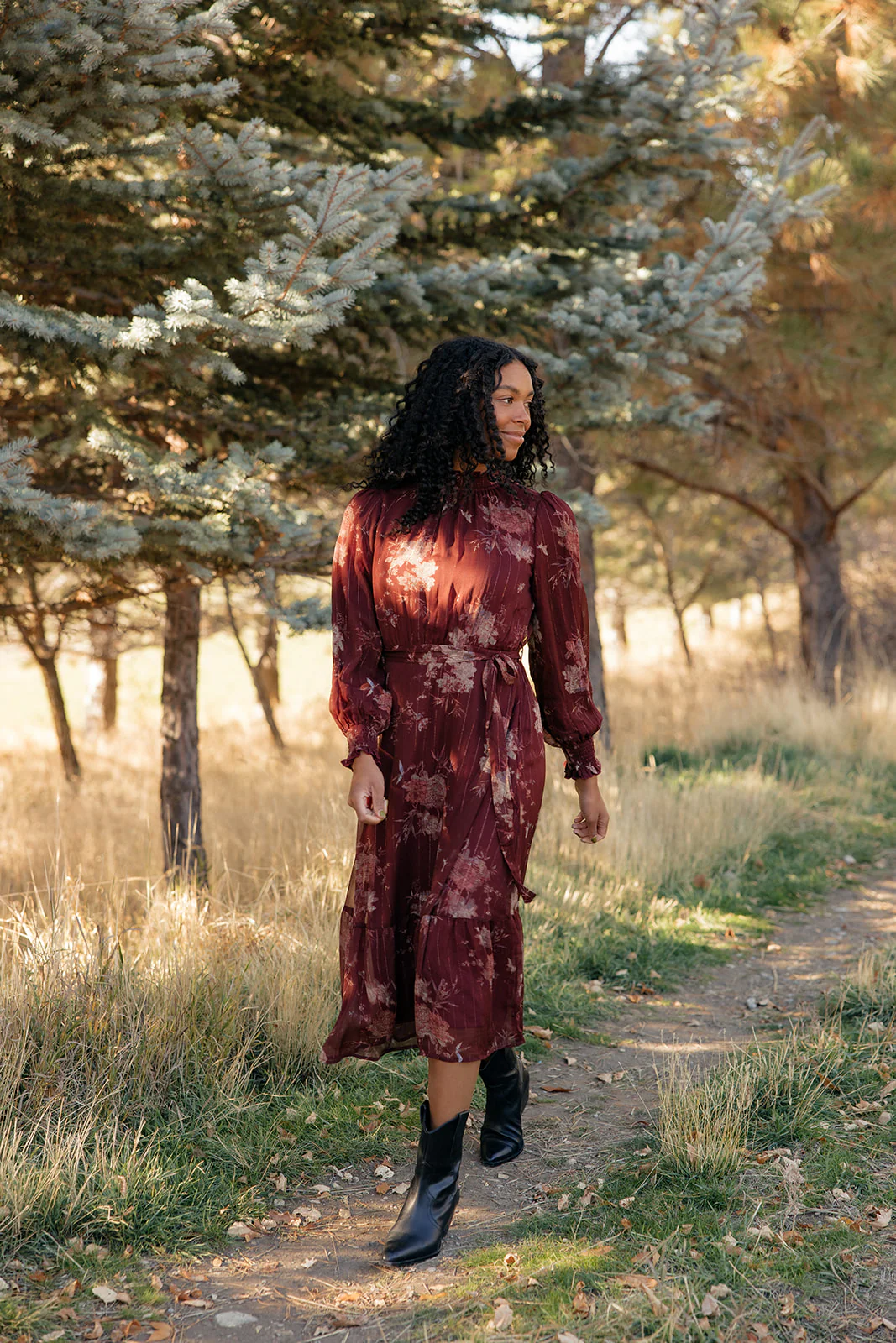 Maple Springs Floral Dress - Image 2