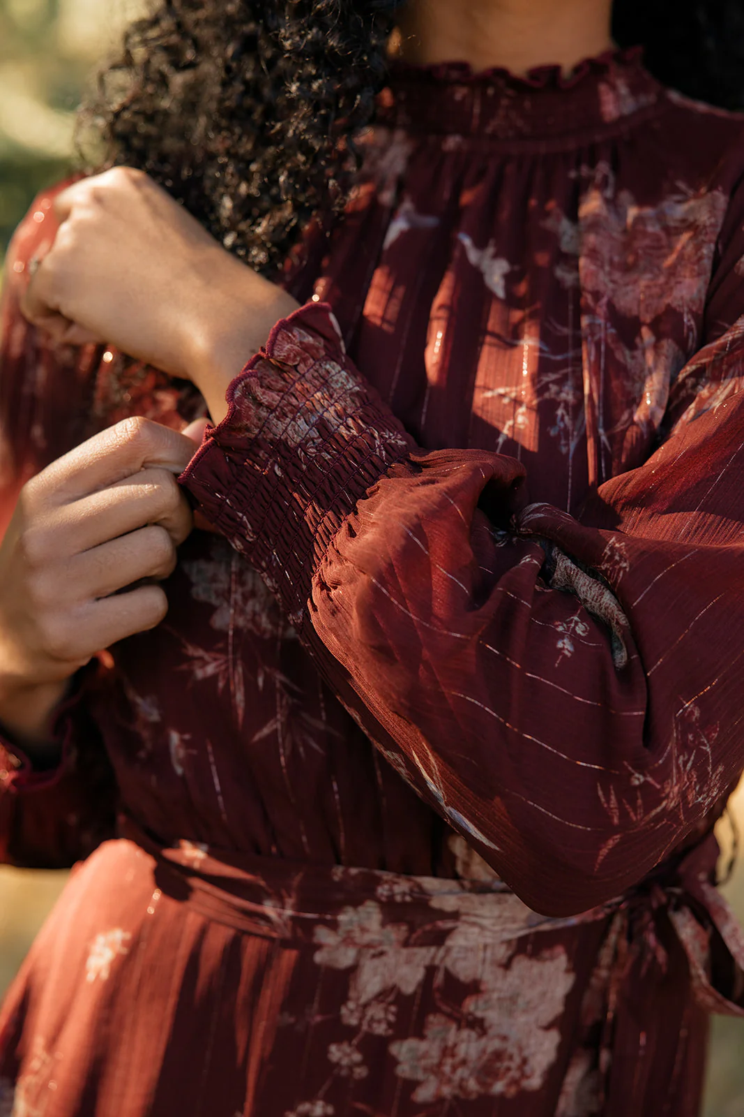 Maple Springs Floral Dress - Image 6