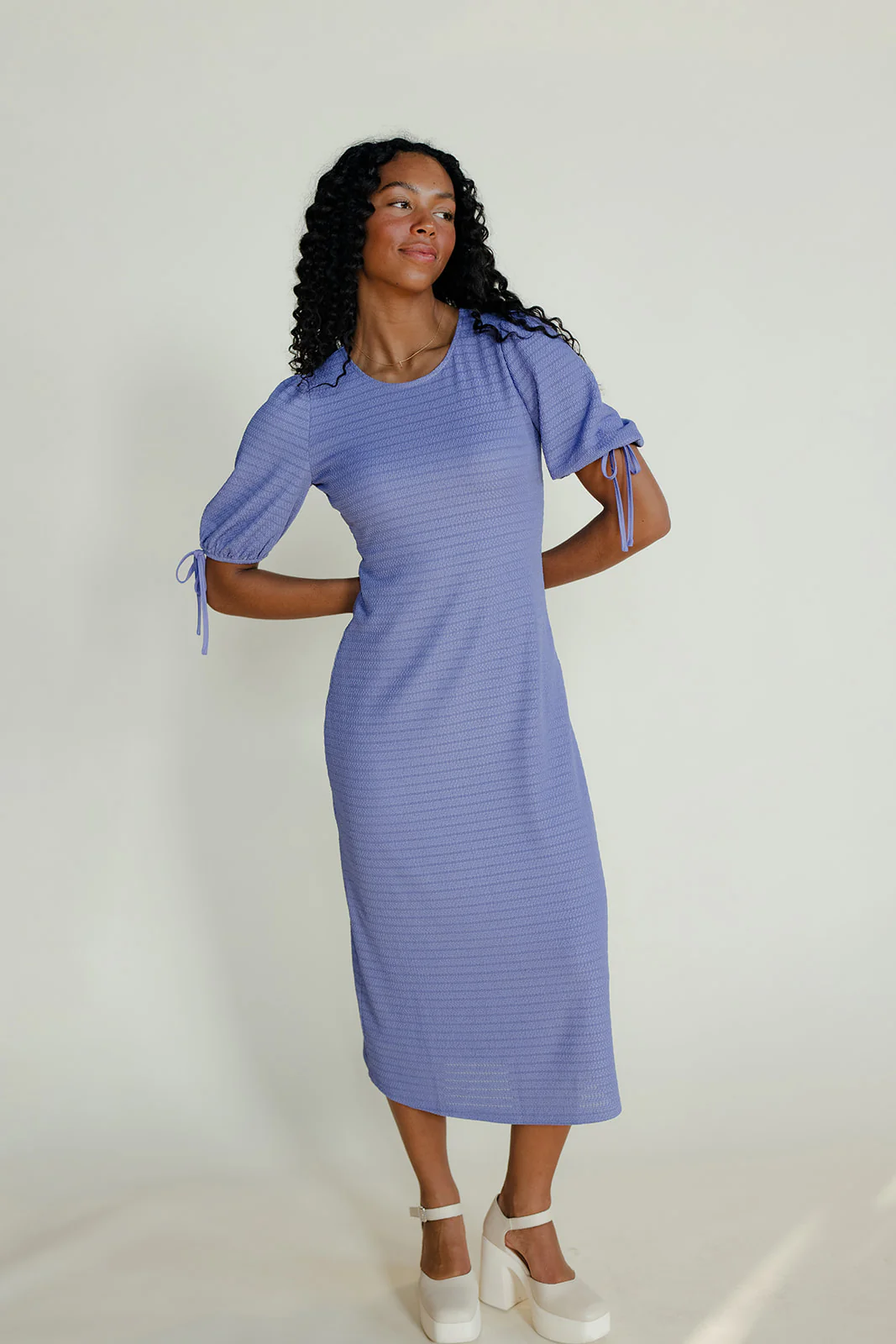Marceline Textured Dress - Image 3