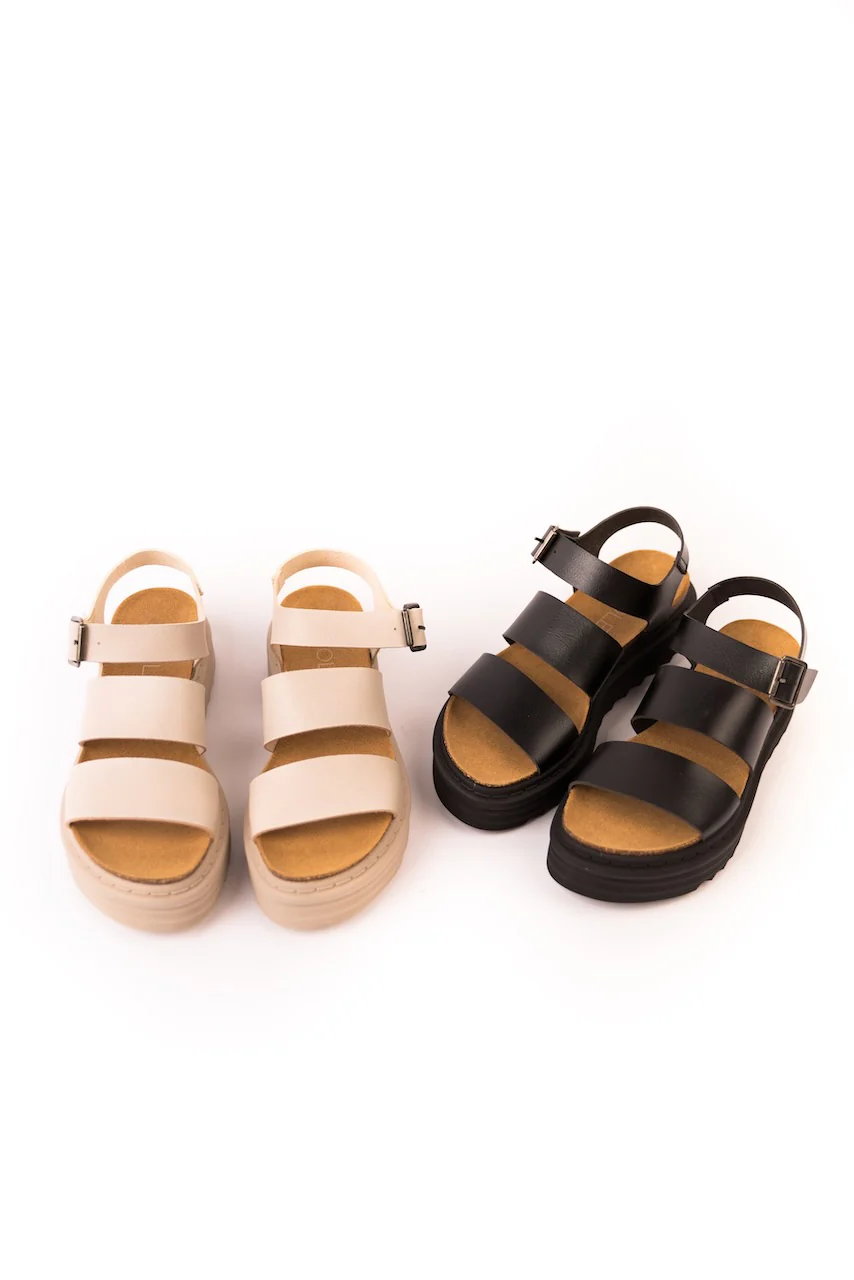 Martita Leather Platform Sandals - Image 11