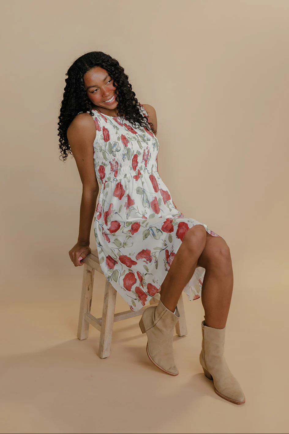 Meadow Muse Floral Dress - Image 5