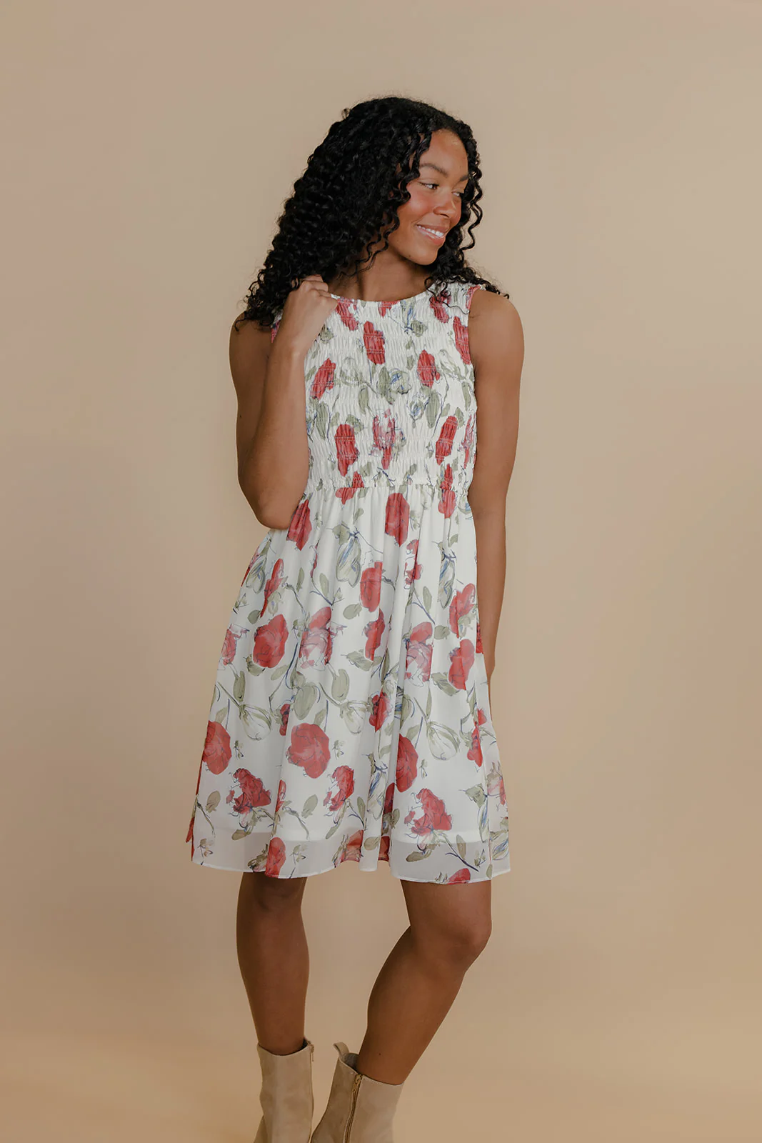 Meadow Muse Floral Dress - Image 6