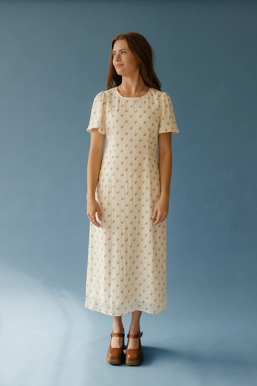 Meadow Whisper Floral Dress - Image 3
