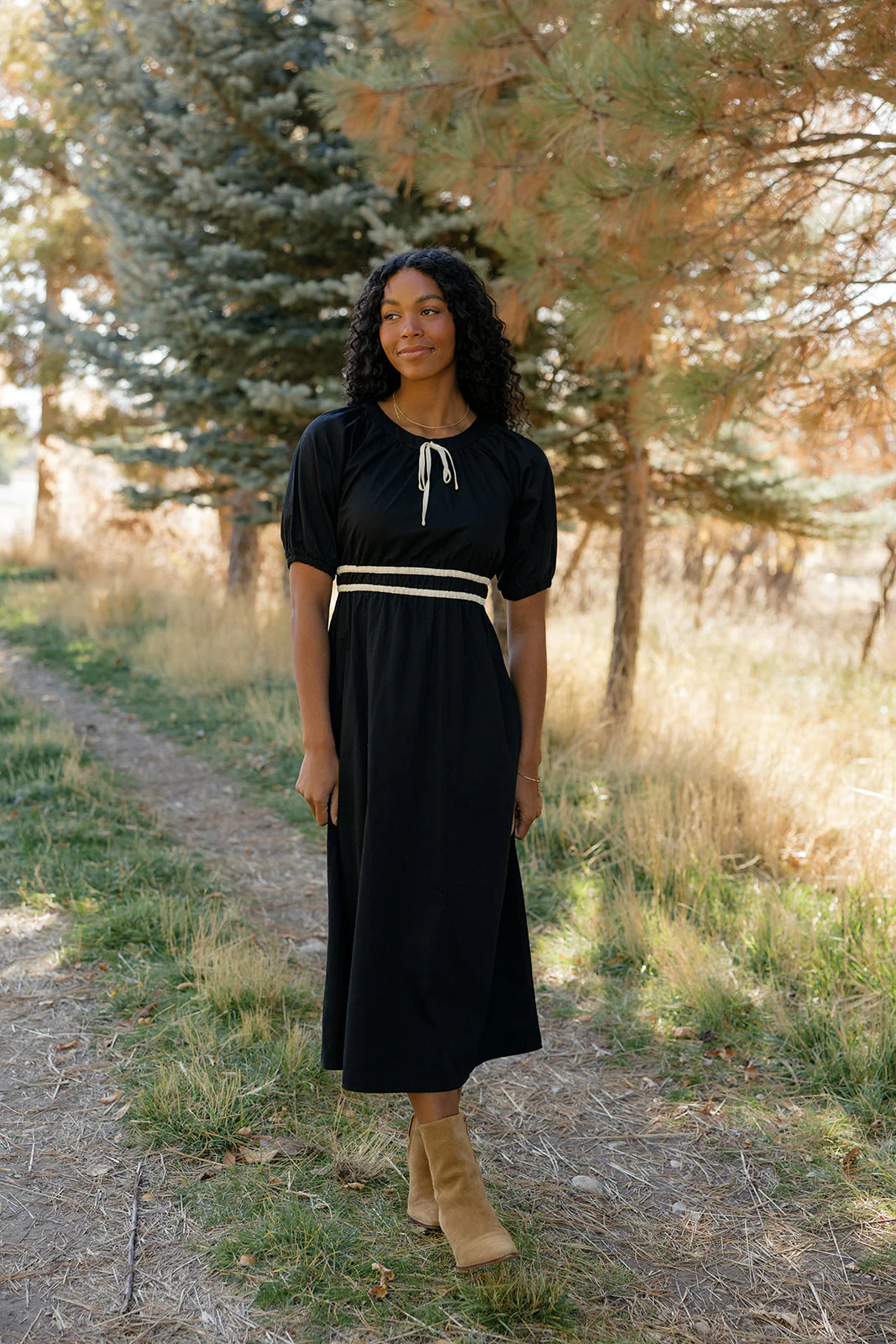 Midnight Ribbon Dress - Image 3