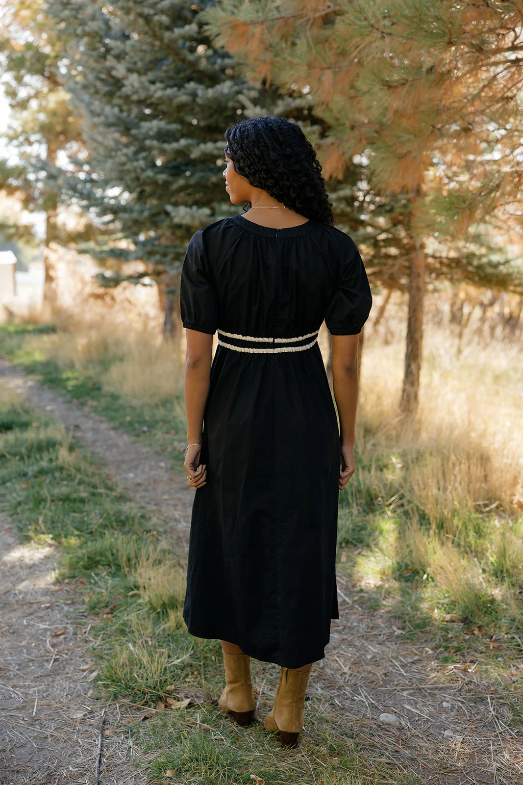 Midnight Ribbon Dress - Image 4