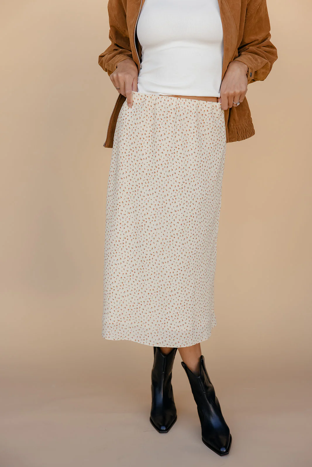 Milk and Honey Midi Skirt
