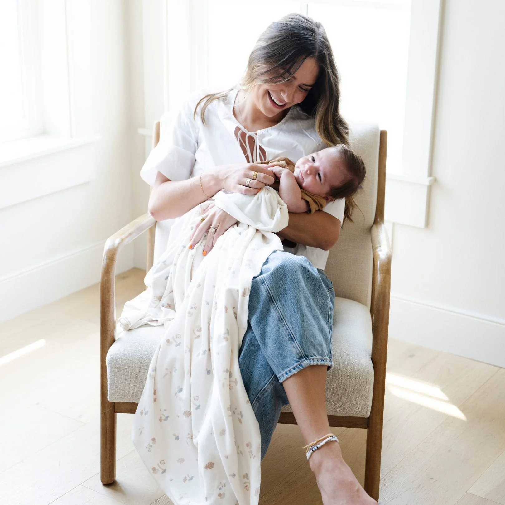 MINKY STRETCH LUXE SWADDLE/BLANKET - Image 20
