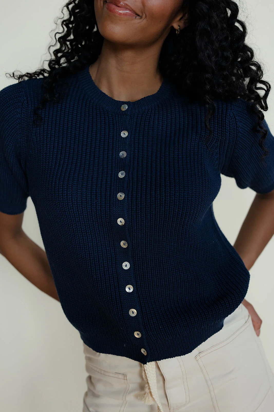 Morning Harbor Button Cardigan - Image 2
