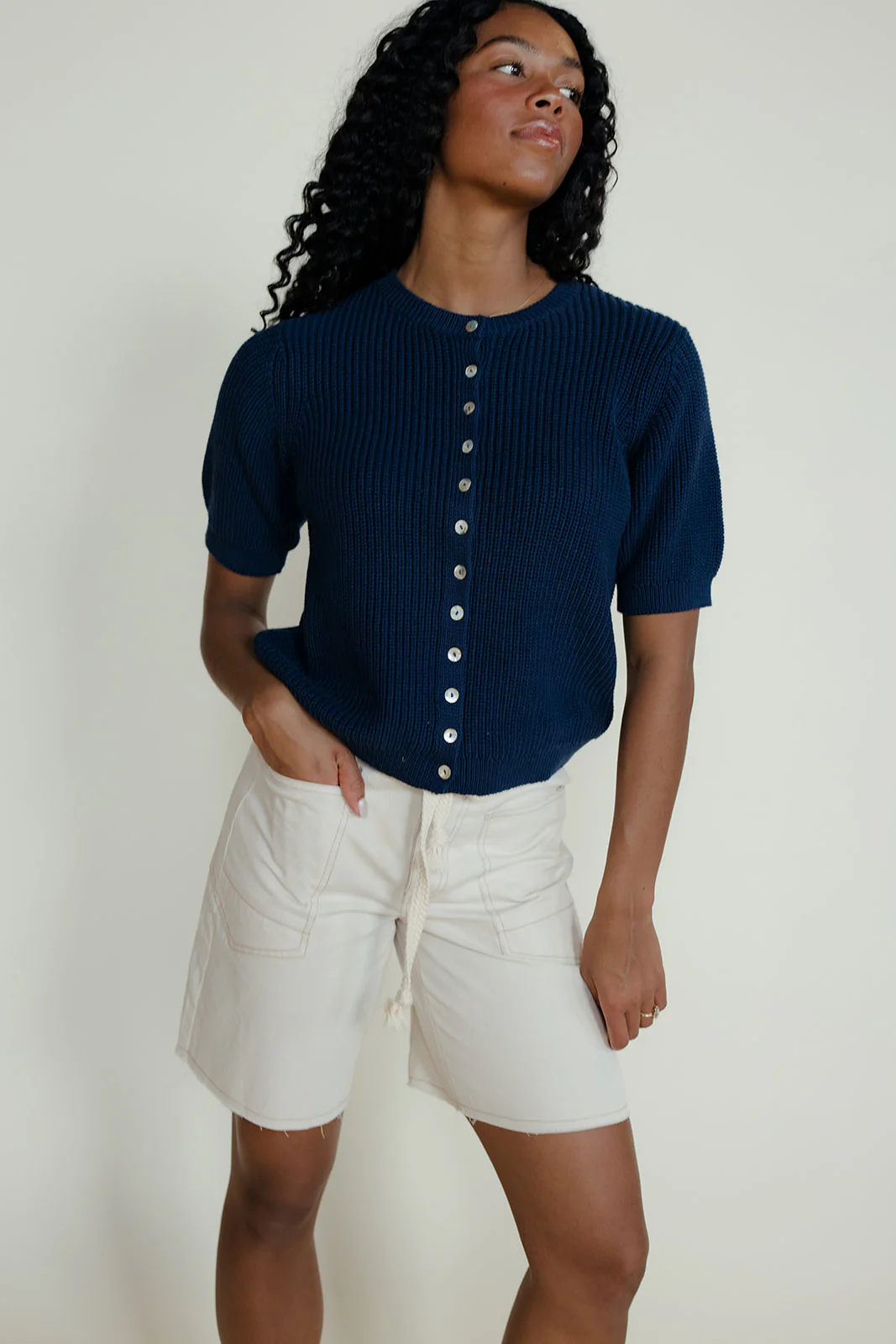 Morning Harbor Button Cardigan - Image 7