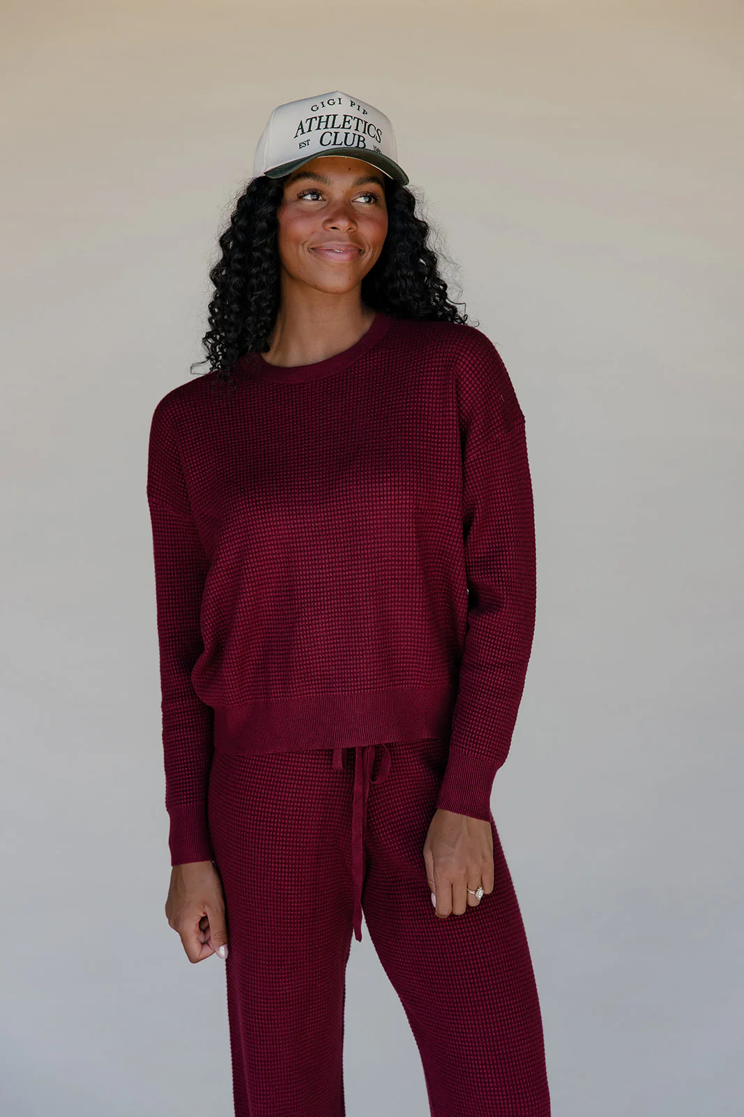 Morning Market Waffle Sweater - Image 3