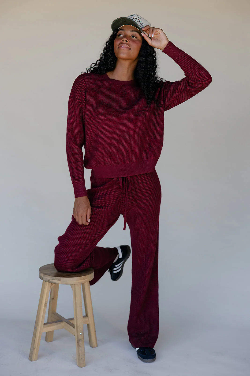 Morning Market Waffle Sweater - Image 7