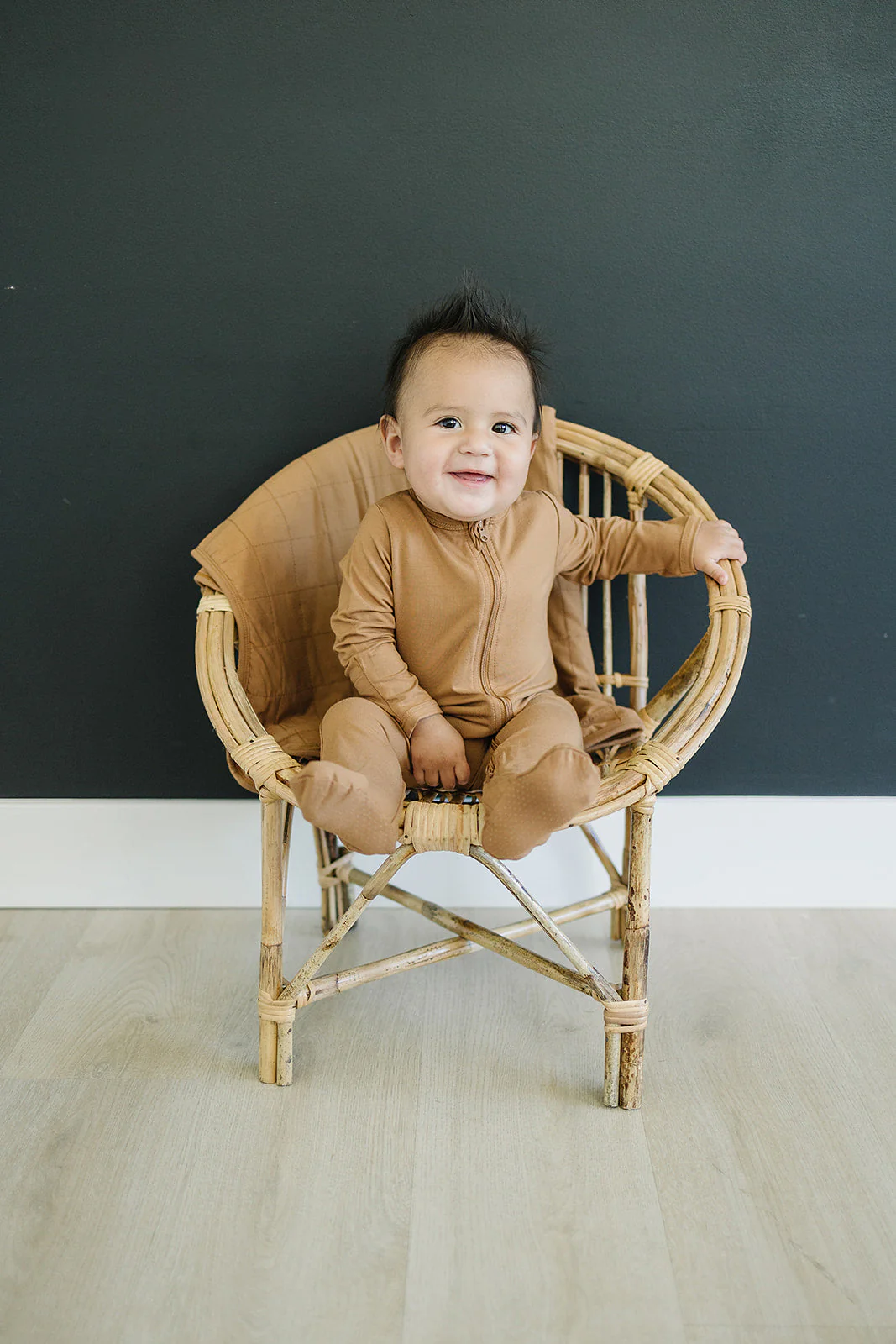 Mustard Bamboo Zipper - Image 4