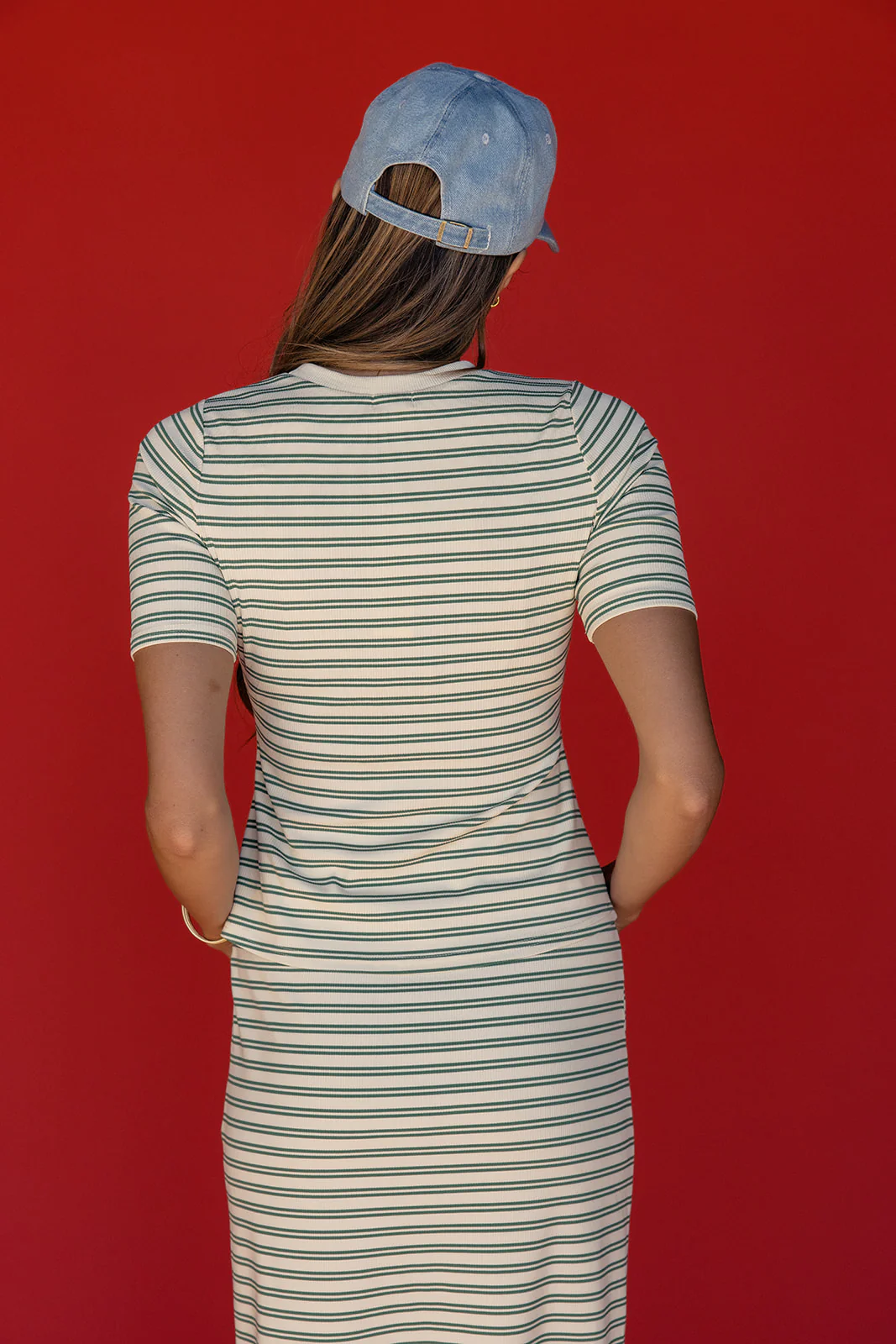 Myla Striped Tee - Image 5