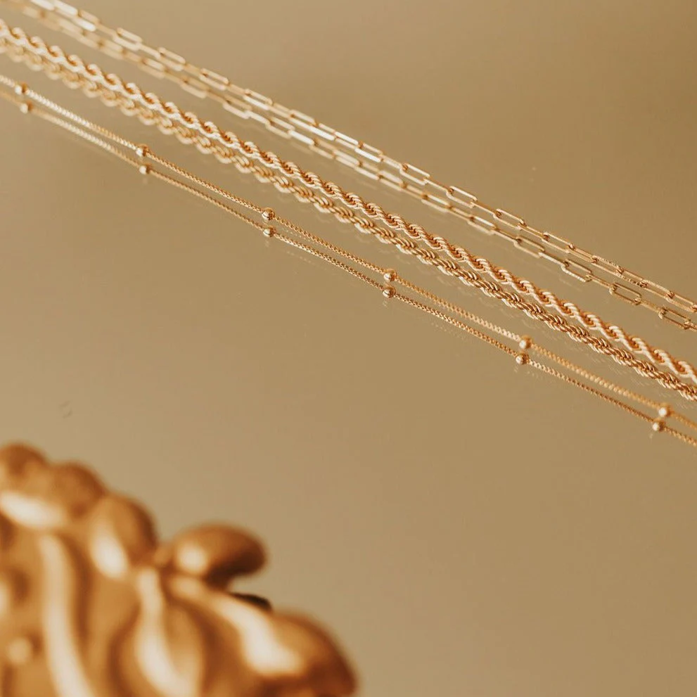 Naomi Gold Filled Rope Necklace - Image 7