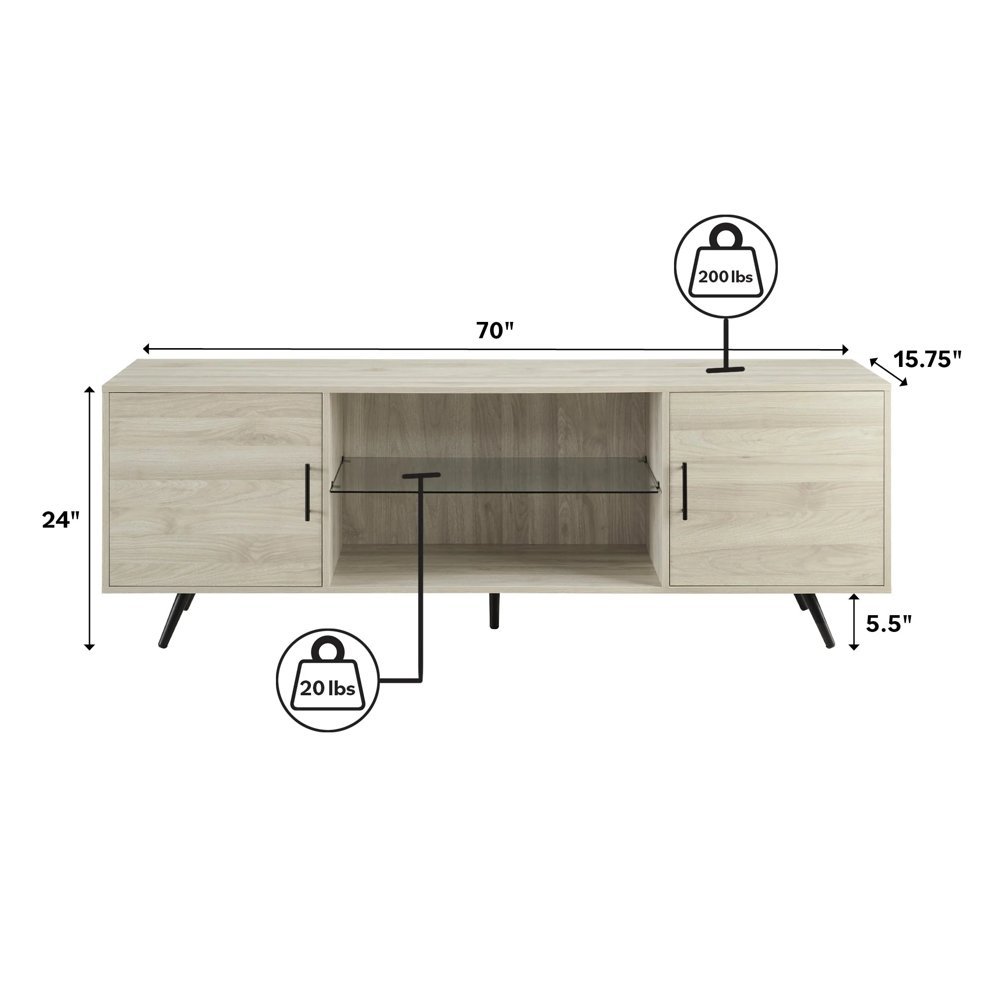 Nora 70" Console - Image 4