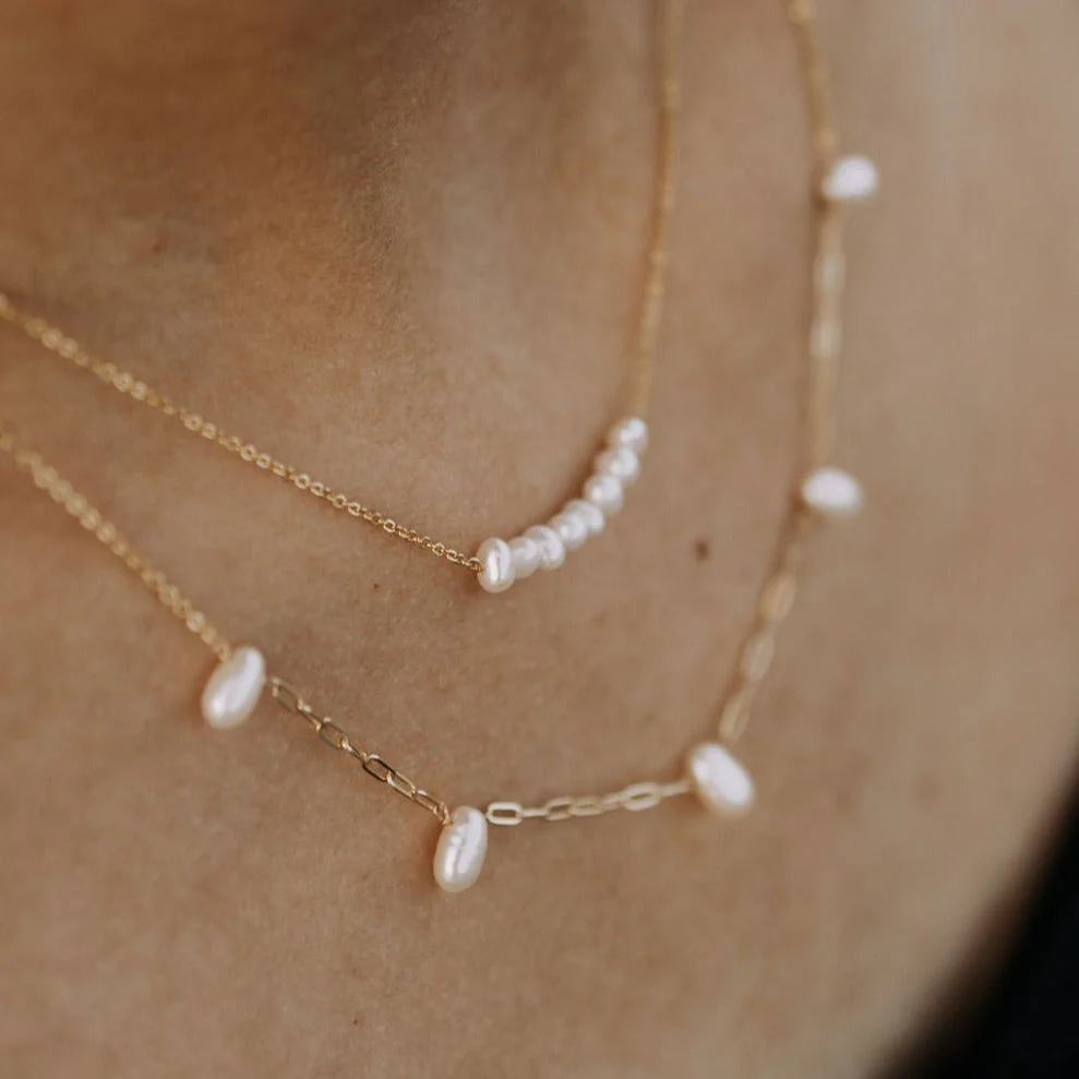 Oceanside Pearl Necklace - Image 9