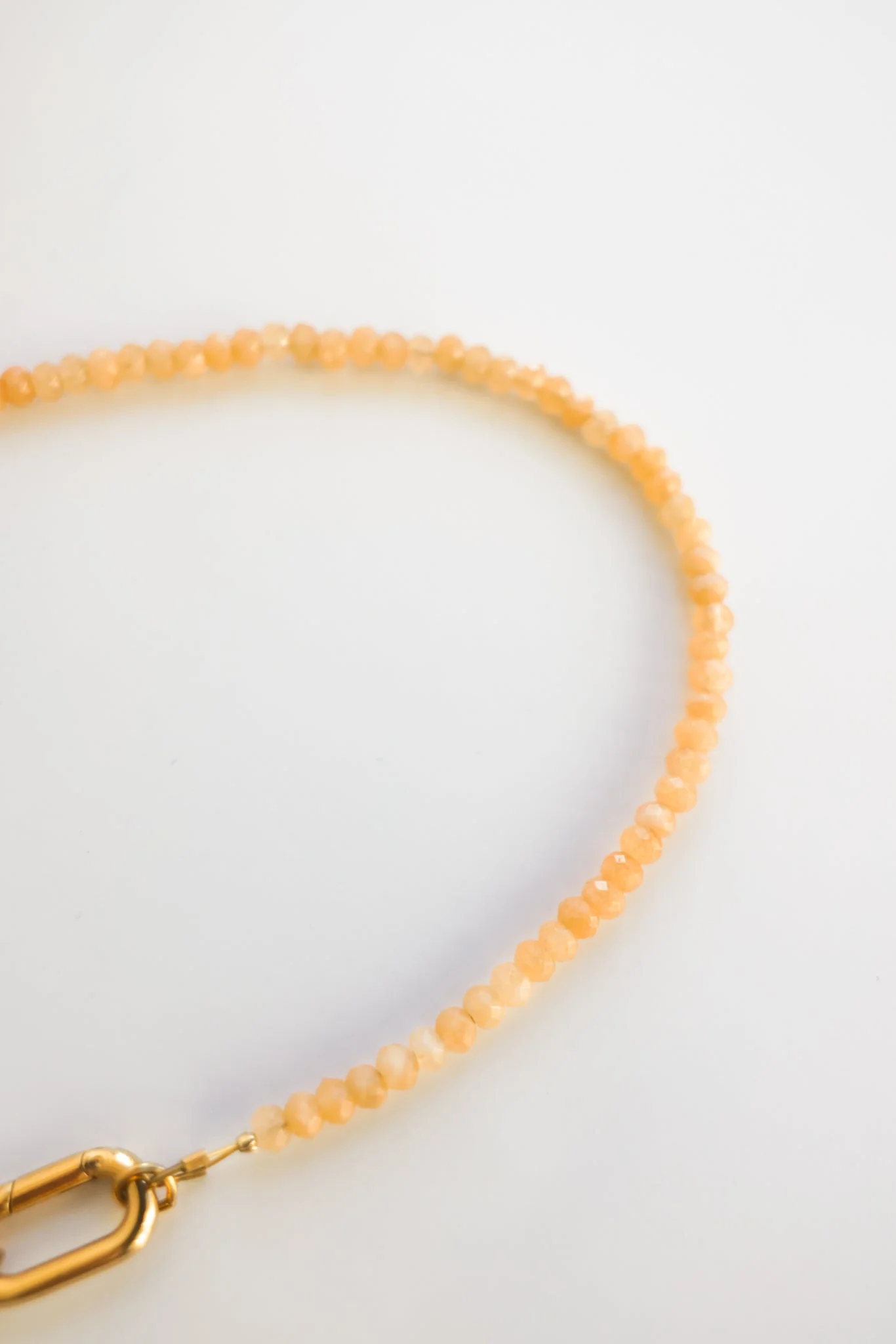 Orange Jade Necklace - Image 6