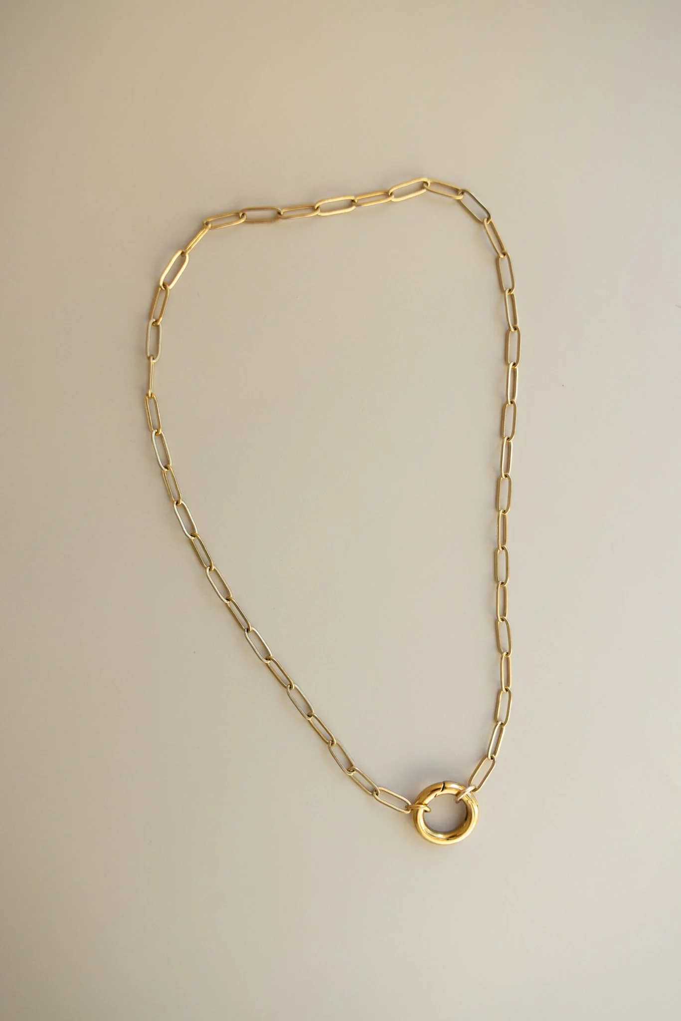 Paper Clip Chain + Round Closure