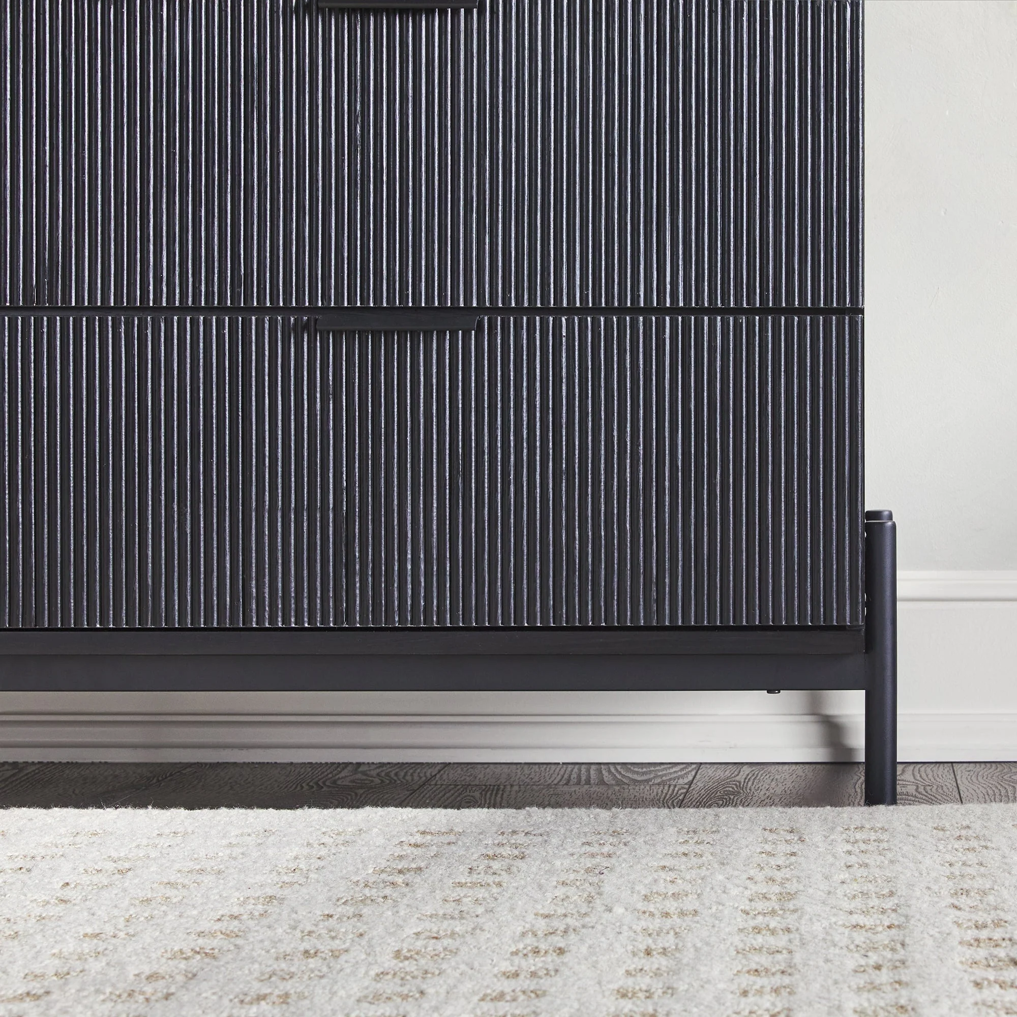 Paris Modern Scandinavian Reeded Dresser - Image 10