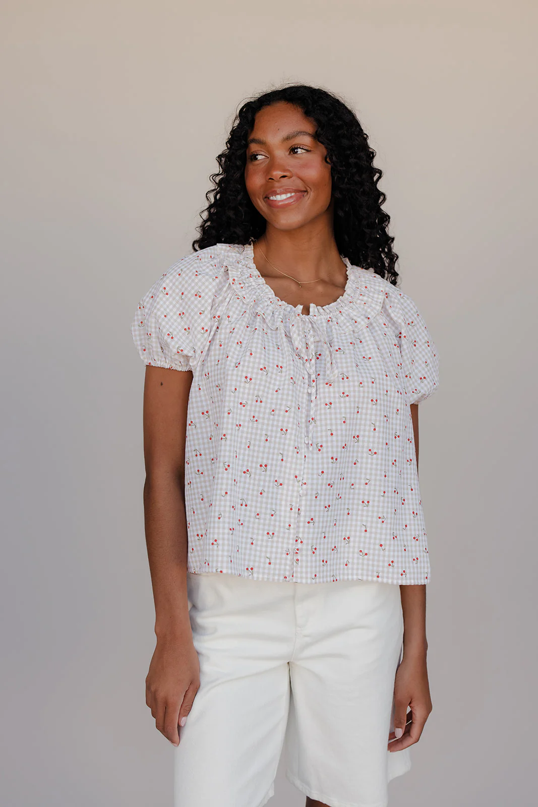 Petal Whim Floral Blouse - Image 7