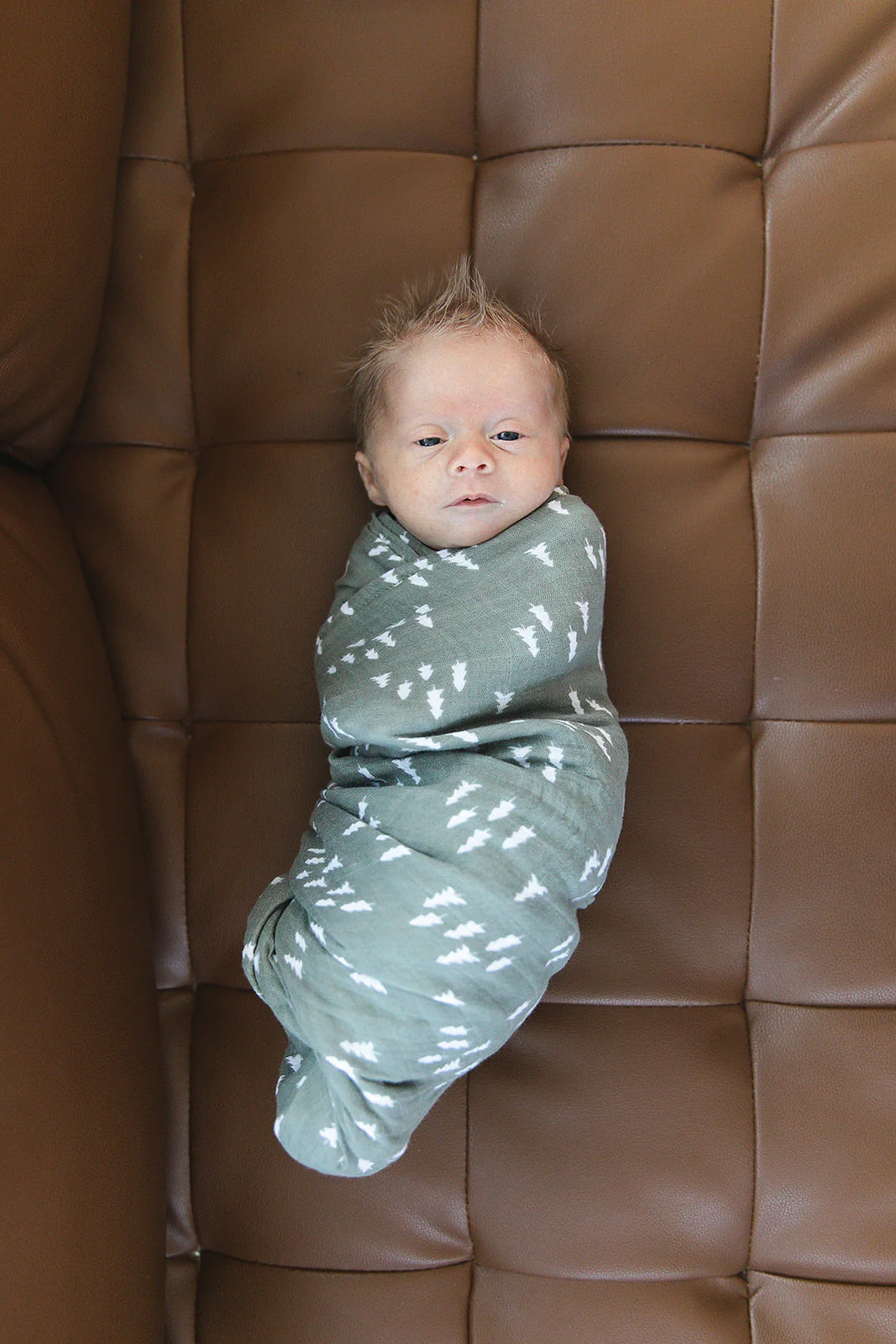 Pines Muslin Swaddle Blanket - Image 5