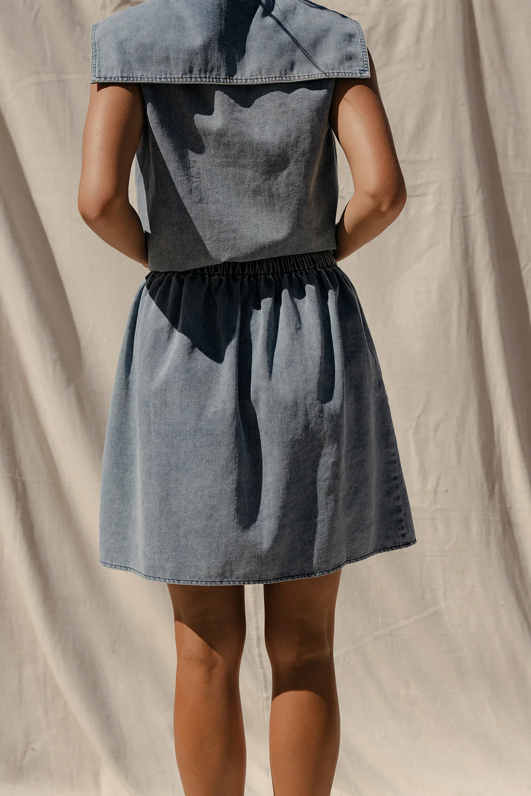 Prairie Denim Skirt - Image 3