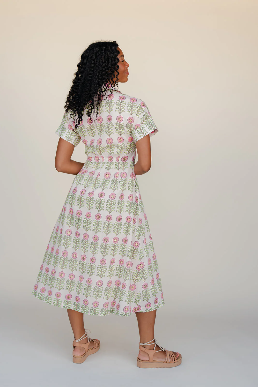 Pretty In Petals Midi Dress - Image 6