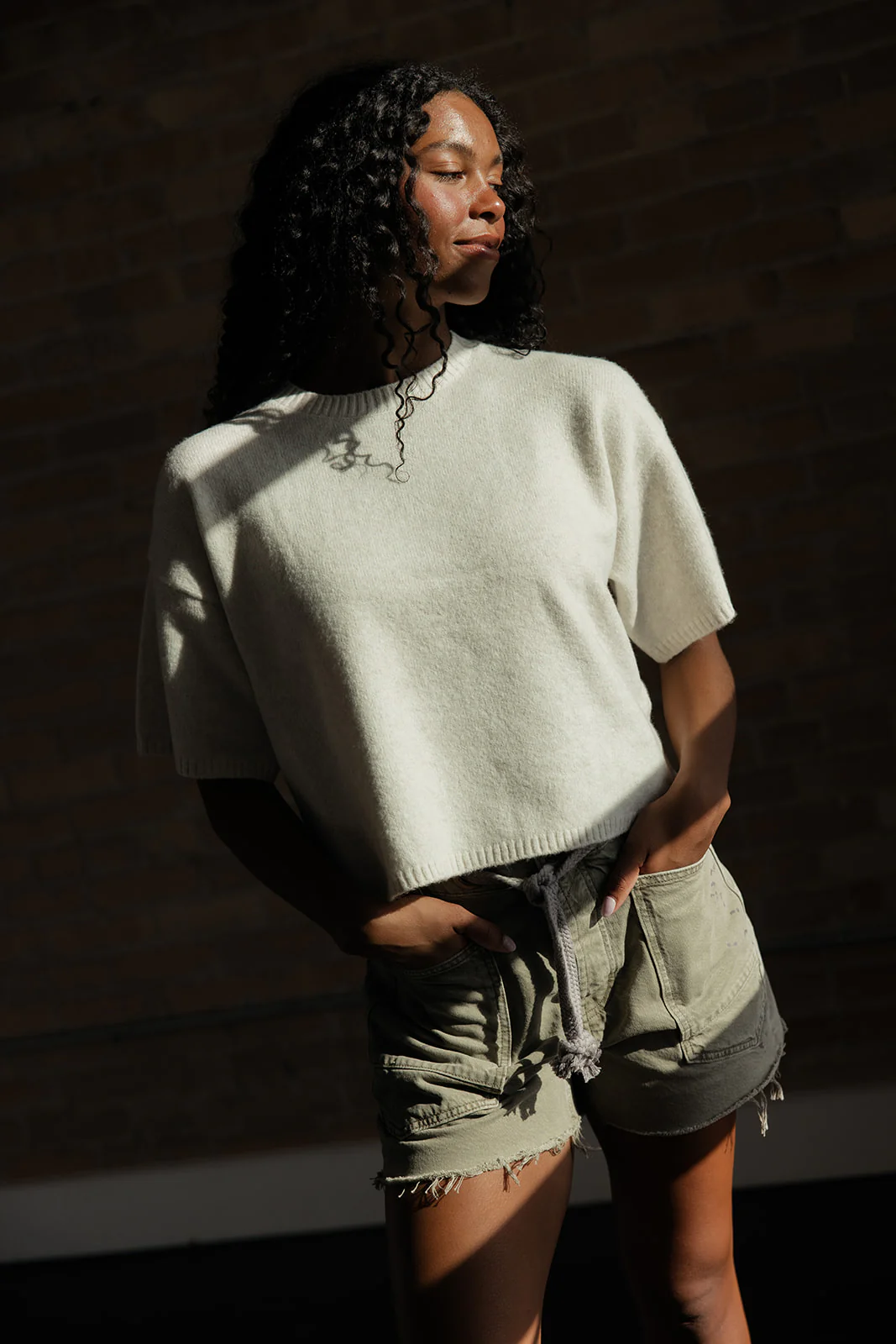 Quiet Morning Short Sleeve Sweater - Image 2