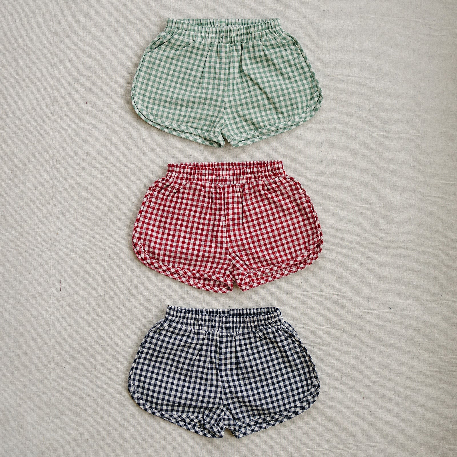 Red Gingham Shorts - Image 6
