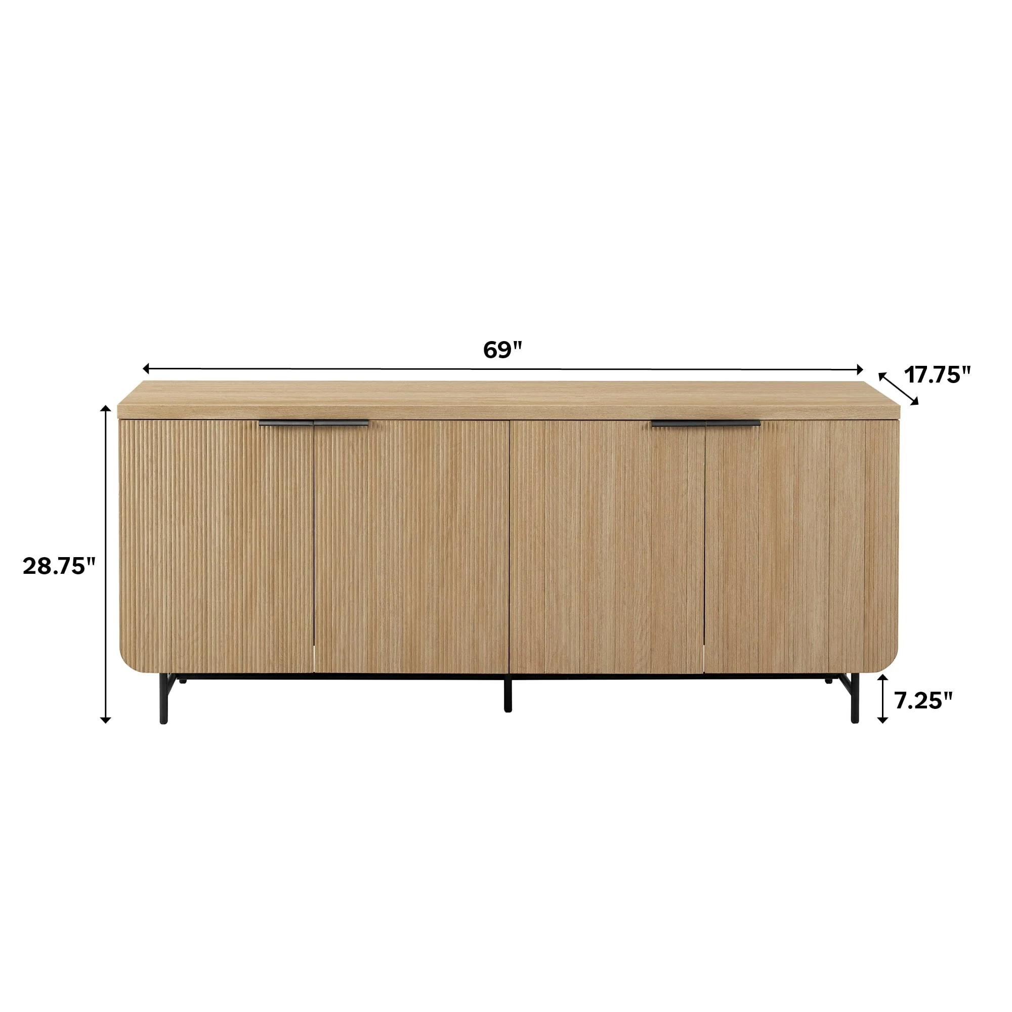 Reema Scandinavian Sideboard & TV Stand - Image 6