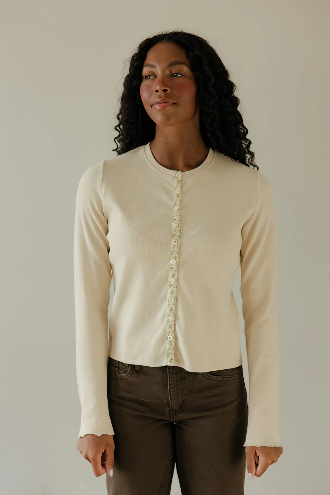 Refined Edge Button Top - Image 4