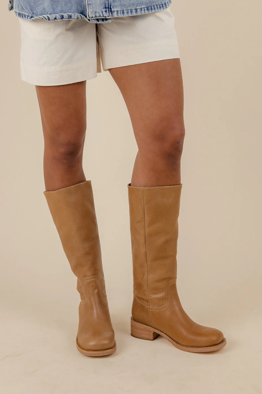 Steve Madden Riggs Leather Square Toe Boots - Image 7