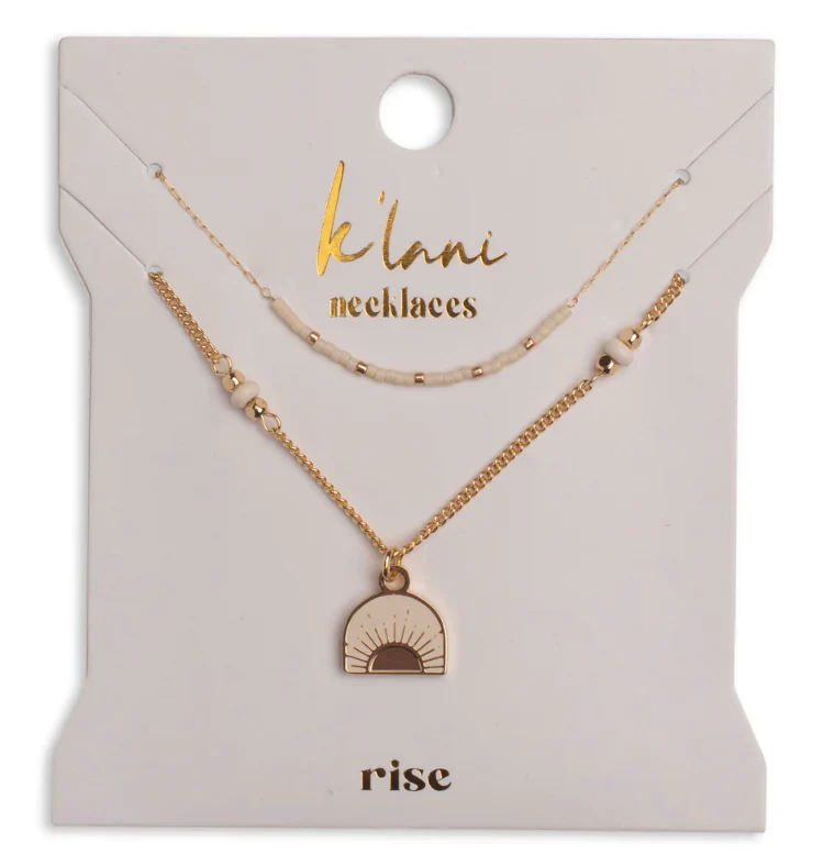 Rise Necklace Set- New