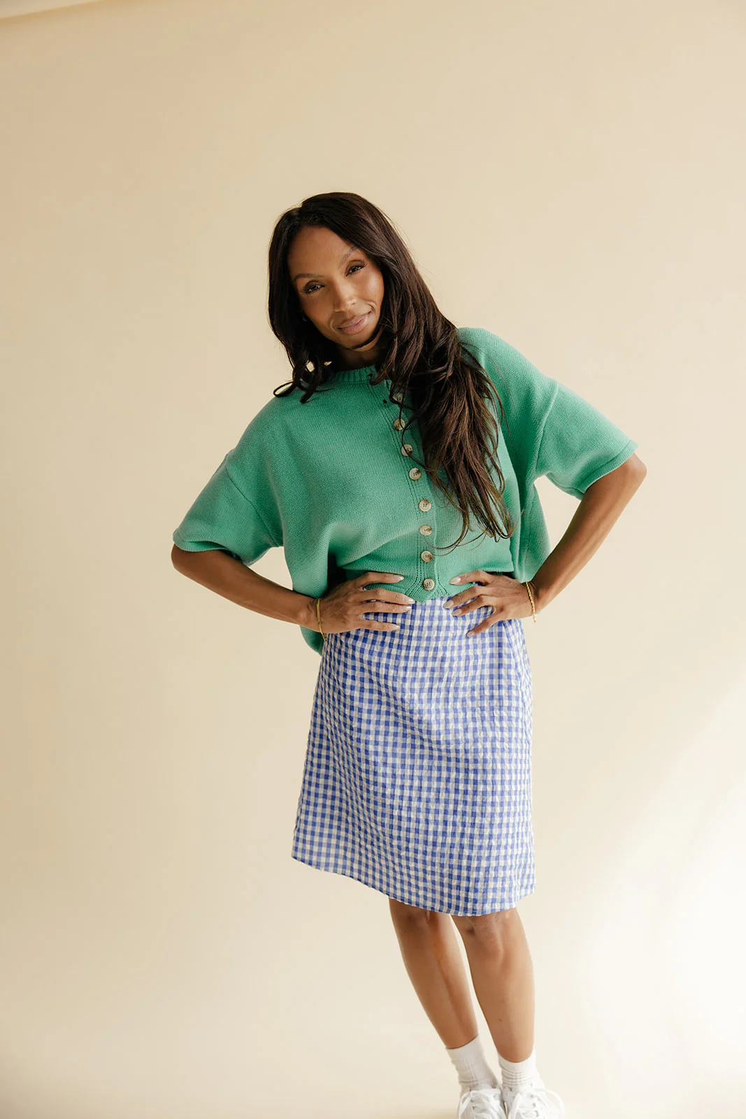 Rodeo Ready Gingham Skirt - Image 10