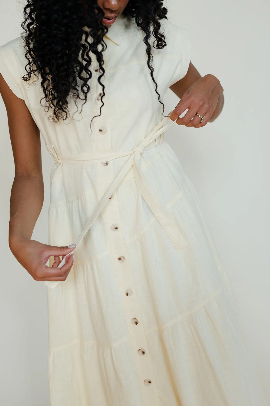Rosy Posy Button Midi - Image 2