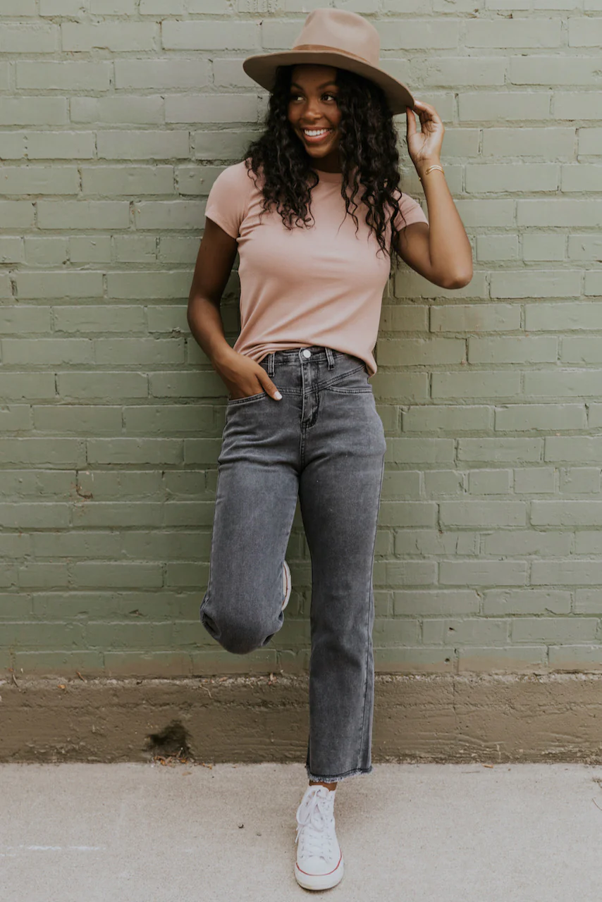 Sadie Solid Tee - Image 25