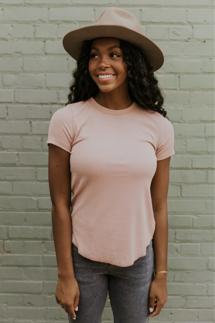 Sadie Solid Tee - Image 26