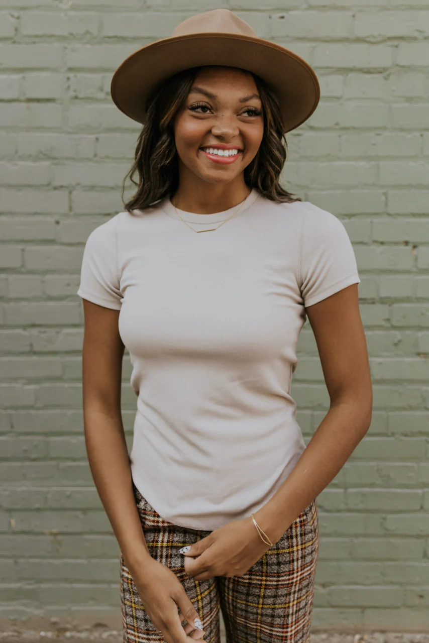 Sadie Solid Tee - Image 33