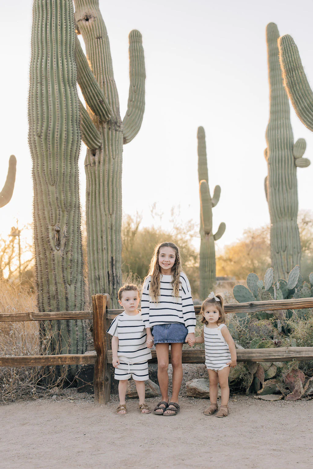 Sage Stripe Knit Bubble Romper - Image 7