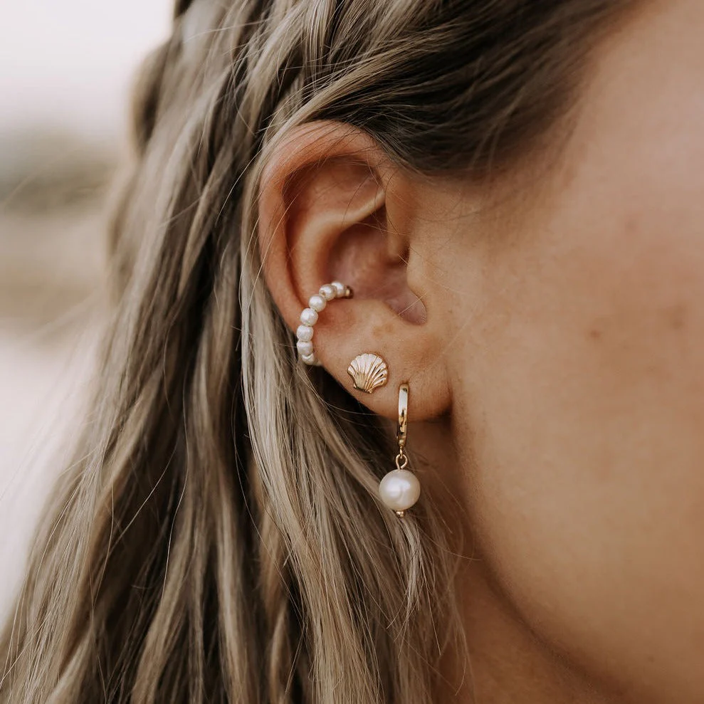 Sea Shell Studs - Image 3