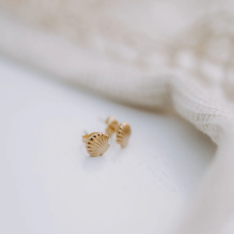 Sea Shell Studs - Image 4