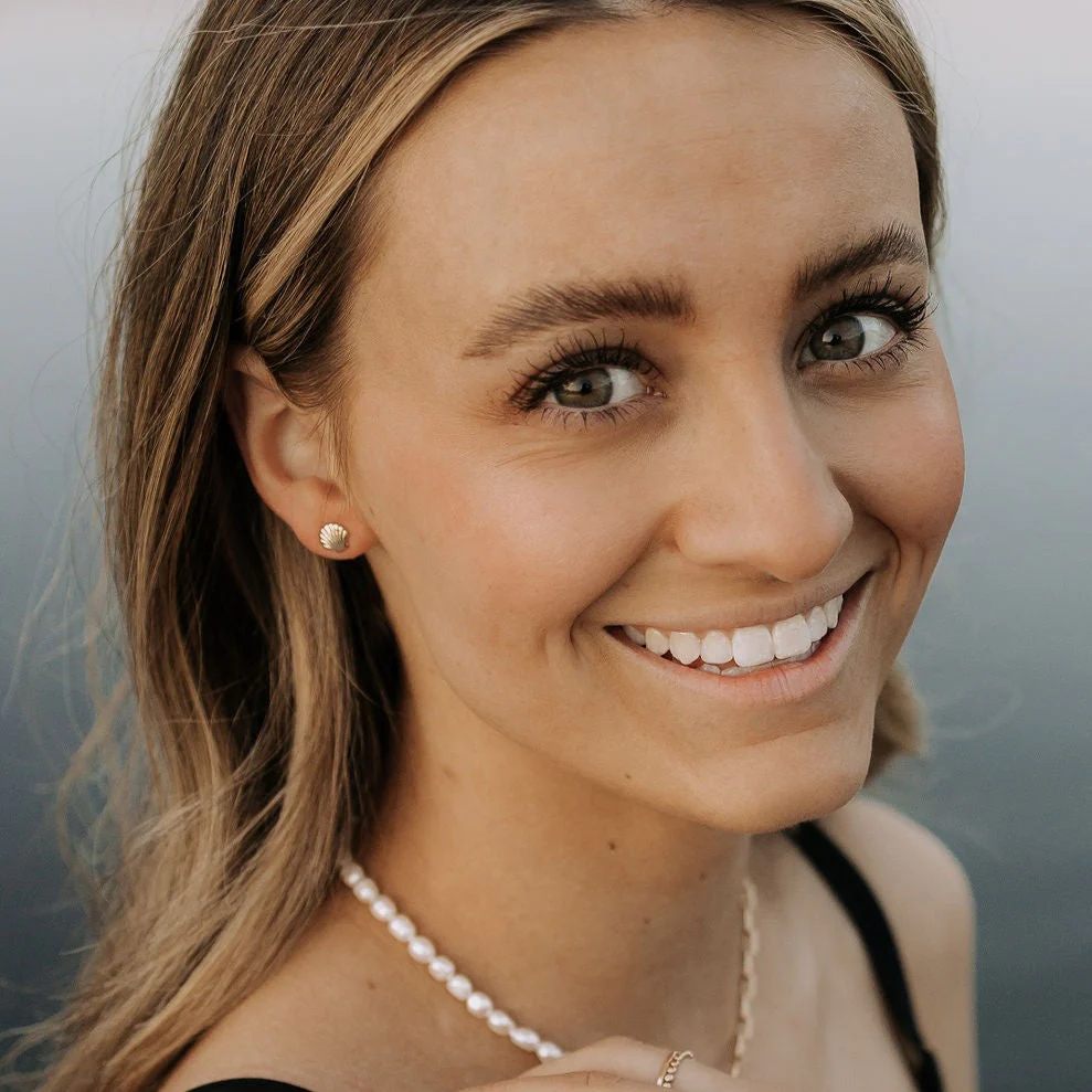 Sea Shell Studs - Image 5