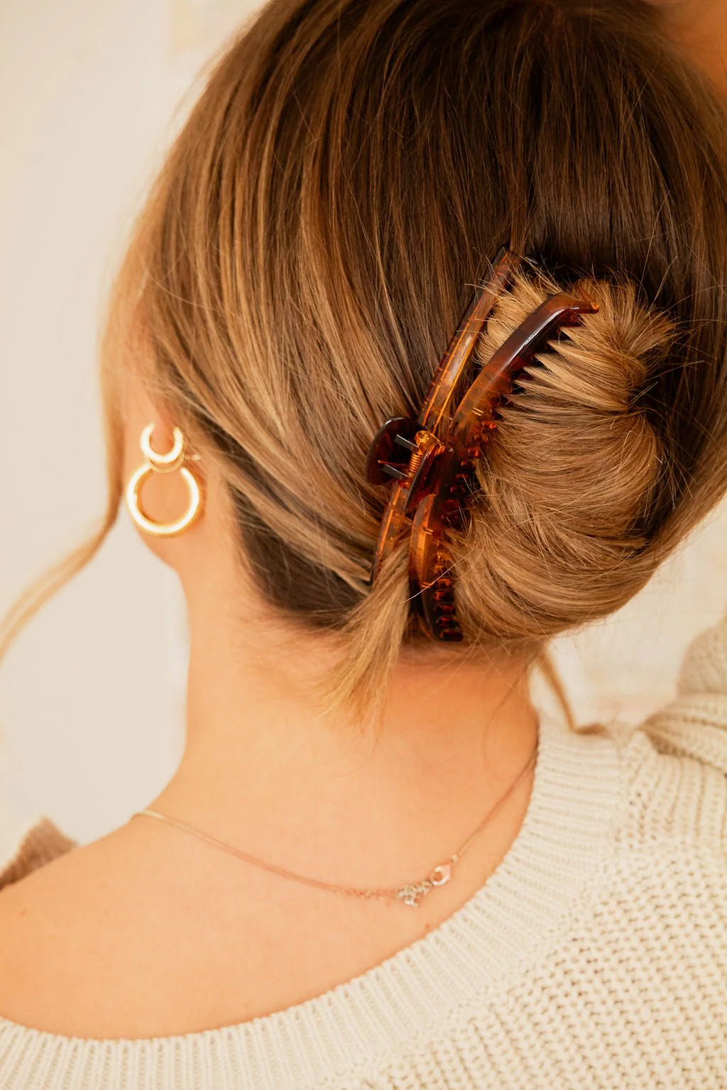 Single French Twist Claw Clip - Thick Hair - Image 3