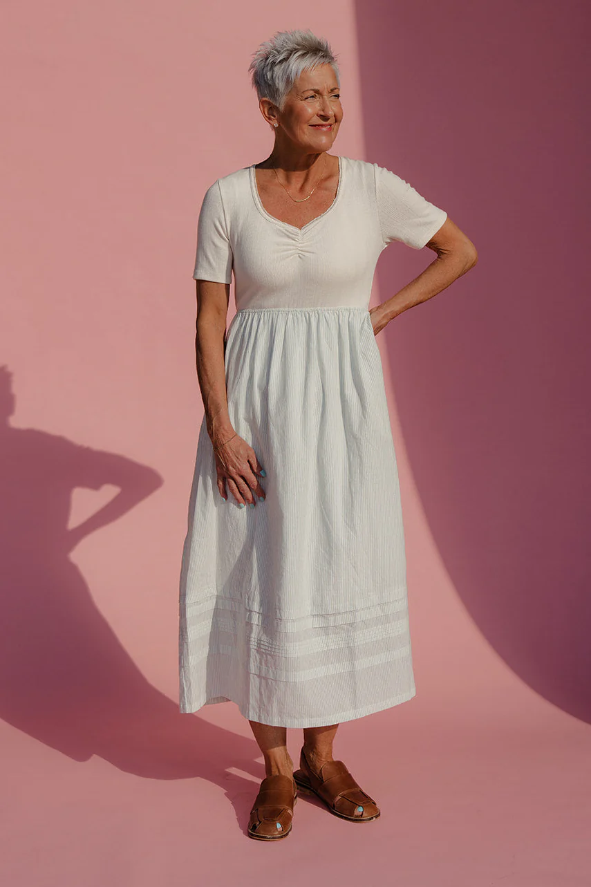 Spring Light Two Toned Dress - Image 6