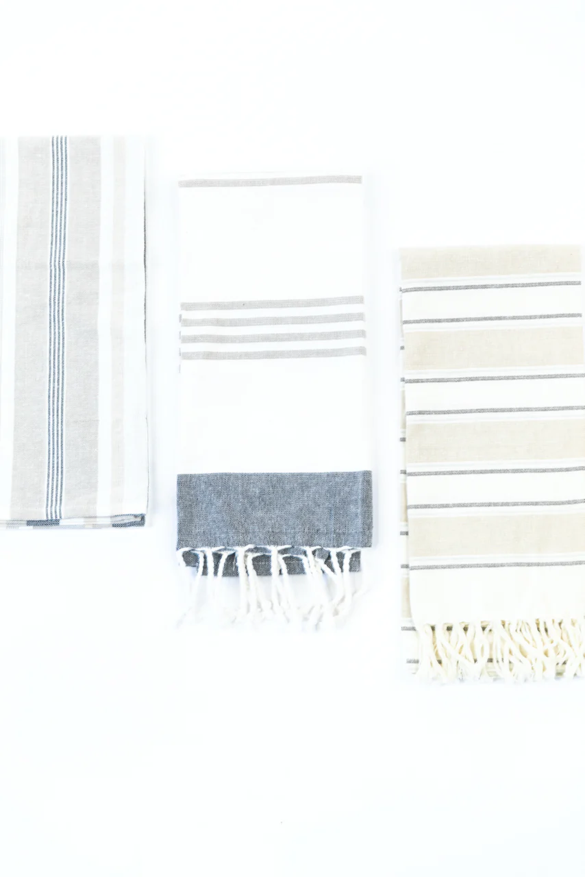 Stamos Striped Tea Towels - Image 5