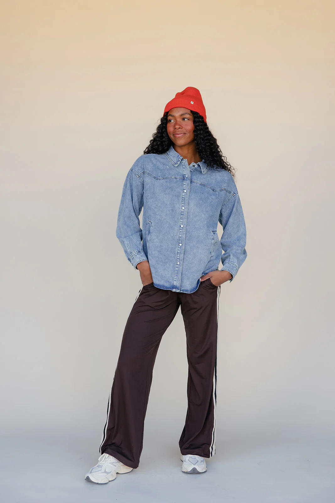 Sunfade Denim Button Up - Image 3